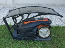 Abri Universel Pour Robot Tondeuse En Polycarbonate - Taille Médium -Entretien Du Jardin abri universel pour robot tondeuse en polycarbonate taille mdium abri universel pour robot tondeuse en matire polycarbonate 12826 0 1524219299 IMG 20180418 095624