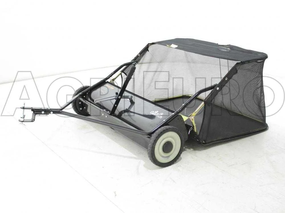 Balayeuse Remorquée Pour Tracteurs Tondeuses Autoportées (à Traction) - Balai Ramasseur 1 Balayeuse Remorquée Pour Tracteurs Tondeuses Autoportées (à Traction) - Balai Ramasseur