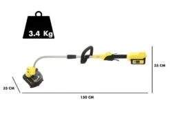 Coupe-bordure à Batterie Karcher LTR 36-33 - Débroussailleuse à Batterie Au Lithium De 36V