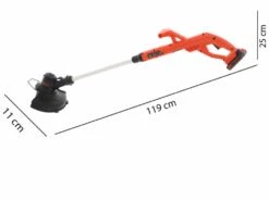 Coupe-bordure électrique Black & Decker ST182320-QW - Débroussailleuse à Batterie Au Lithium De 18V / 2Ah -Entretien Du Jardin coupe bordure lectrique black decker st182320 qw dbroussailleuse batterie au lithium de 18v 2ah coupe bordure batterie black decker st182320 qw 17459 10 1562858474 IMG 2154.jpg misure