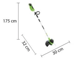 Coupe-bordures électrique Greenworks G40LT - SANS BATTERIE SANS CHARGEUR -Entretien Du Jardin coupe bordures lectrique greenworks g40lt sans batterie sans chargeur coupe bordure batterie greenworks g40lt 15397 10 1548065999 Misure lungo