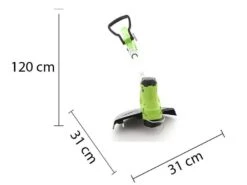 Coupe-bordures électrique Greenworks GST4530 - Coupe-bordures Avec Réduction à Engrenages - 450 W -Entretien Du Jardin coupe bordures lectrique greenworks gst4530 coupe bordures avec rduction engrenages 450 w coupe bordures lectrique greenworks gst4530 15508 5 1548769177 Misure lungo