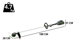 Débroussailleuse à Batterie EGO ST1510E - 56V - Batterie De 2.5Ah