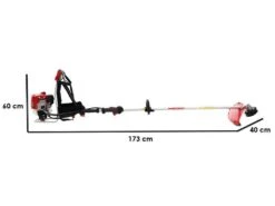 Débroussailleuse à Dos Kawasaki Professionnelle à Moteur TJ 45 E ZP Portée