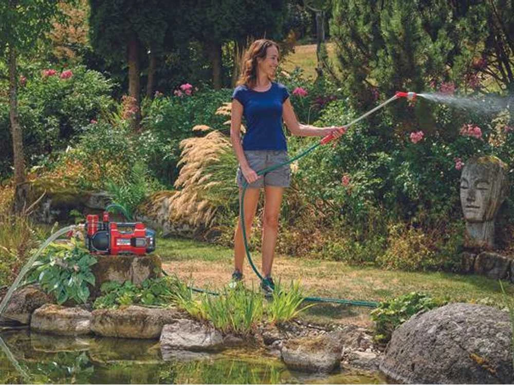 Einhell Aquinna 18/30 F Led - Pompe Auto-amorçante à Batterie - SANS BATTERIE NI CHARGEUR 2 Einhell Aquinna 18/30 F Led - Pompe Auto-amorçante à Batterie - SANS BATTERIE NI CHARGEUR – Image 2