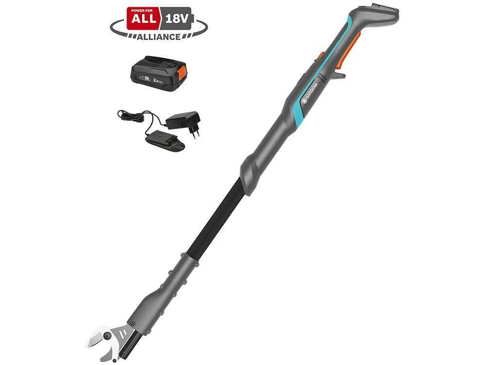 Gardena EasyCut 110/18V P4A - Sécateur électrique D'élagage Sur Perche - 18V 2Ah 6 Gardena EasyCut 110/18V P4A - Sécateur électrique D'élagage Sur Perche - 18V 2Ah – Image 6