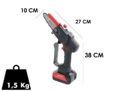 Élagueuse électrique à Batterie Zanon ZP 100 - Lame De 75mm- 2 Batteries Incluses