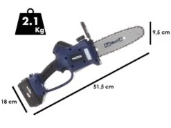 Élagueuse Manuelle électrique à Batterie Bullmach Kairos 30 - 2 Batteries Incluses 18V 4Ah