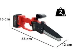 Élagueuse Manuelle électrique à Batterie GeoTech PRO GT-CP 200 - 2 Batteries De 21V/4.0Ah