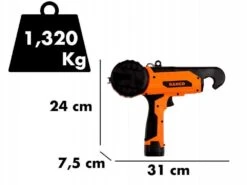 Lieuse Pour Vignoble électrique à Batterie Bahco BCL40IB- 2 Batteries Et Chargeur Inclus