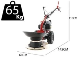 Motofaucheuse Rotative Eurosystems P55, Moteur Thermique à Essence Honda GCVX 170