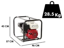 Motopompe D'irrigation Thermique AGT 3" GX200 - Raccords De 80 Mm