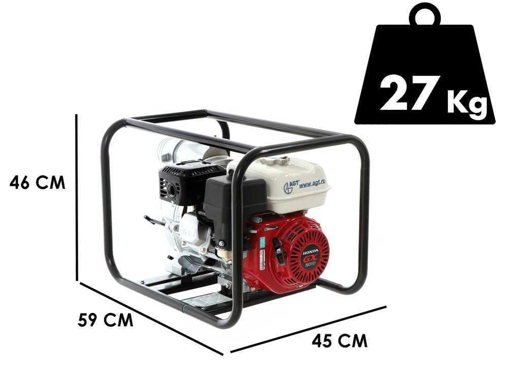 Motopompe D'irrigation Thermique AGT GX 200 Essence - Eaux Chargées - Raccords De 65 Mm 1 Motopompe D'irrigation Thermique AGT GX 200 Essence - Eaux Chargées - Raccords De 65 Mm