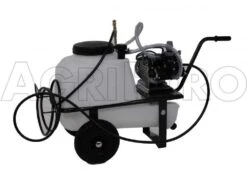 Motopompe De Pulvérisation Comet MC 20/20 - Moteur électrique Monophasé Sur Chariot Avec Cuve 50 L