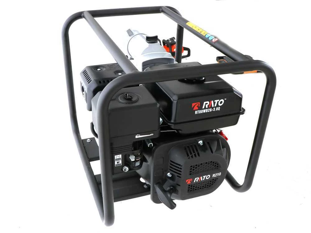Motopompe Pour Eaux Chargées RATO RT80W26 3.8 Moteur R210 2 Motopompe Pour Eaux Chargées RATO RT80W26 3.8 Moteur R210 – Image 2