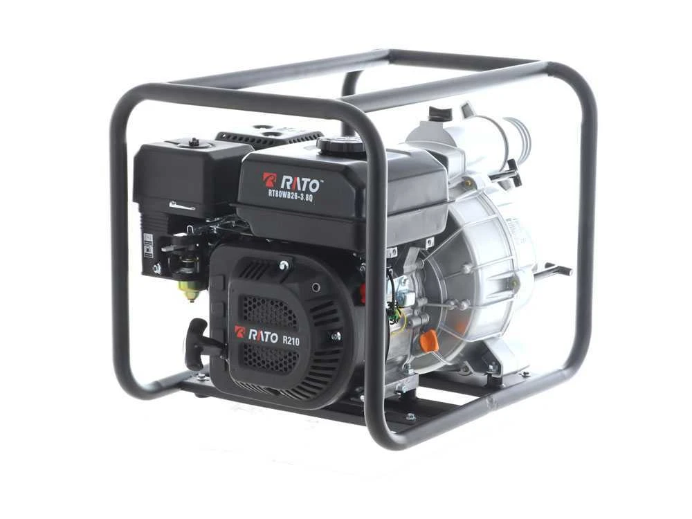 Motopompe Pour Eaux Chargées RATO RT80W26 3.8 Moteur R210 4 Motopompe Pour Eaux Chargées RATO RT80W26 3.8 Moteur R210 – Image 4