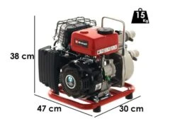 Motopompe Thermique Einhell GC-PW 16 - Raccords De 1.5 Pouces