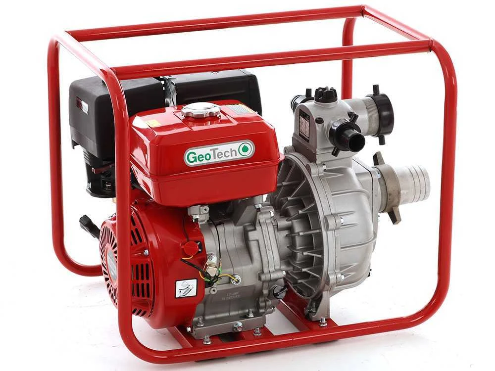 Motopompe Thermique GeoTech LHP80 Raccords De 80 Mm - 3 Pouces , Auto-amorçante - 13CV 2 Motopompe Thermique GeoTech LHP80 Raccords De 80 Mm - 3 Pouces , Auto-amorçante - 13CV – Image 2