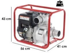 Motopompe Thermique GeoTech LP 80 V - Raccords De 80 Mm - 3 Pouces