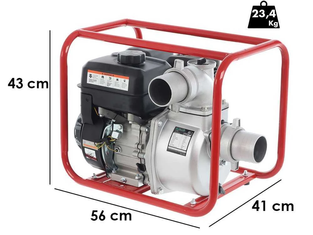 Motopompe Thermique GeoTech LP 80 V - Raccords De 80 Mm - 3 Pouces 1 Motopompe Thermique GeoTech LP 80 V - Raccords De 80 Mm - 3 Pouces