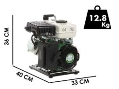 Motopompe Thermique Greenbay GB-WP 30 - Avec Raccords De 30 Mm