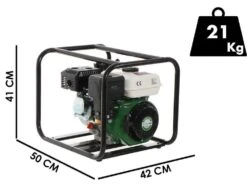 Motopompe Thermique Greenbay GB-WP 50 - Avec Raccords De 50 Mm