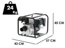 Motopompe Thermique Greenbay GB-WP 80 - Avec Raccords De 80 Mm -Entretien Du Jardin motopompe thermique greenbay gb wp 80 avec raccords de 80 mm motopompe d irrigation greenbay gb wp 80 31647 0 1635867069 IMG 618159bd6bd25