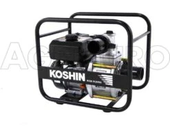 Motopompe Thermique Koshin STV-80X Pour Eaux Semi-chargées Avec Raccords De 80 Mm