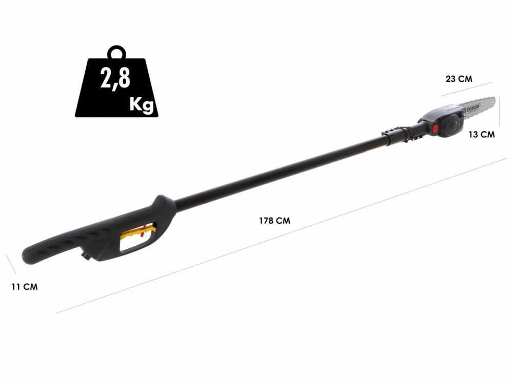 Perche élagueuse à Batterie Télescopique AS 200 Zanon Rino - 50.4V 15.9 Ah 2 Perche élagueuse à Batterie Télescopique AS 200 Zanon Rino - 50.4V 15.9 Ah – Image 2
