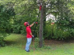 Perche élagueuse 750W Einhell GC-EC 750 T Avec Perche Télescopique En Fibre De Verre