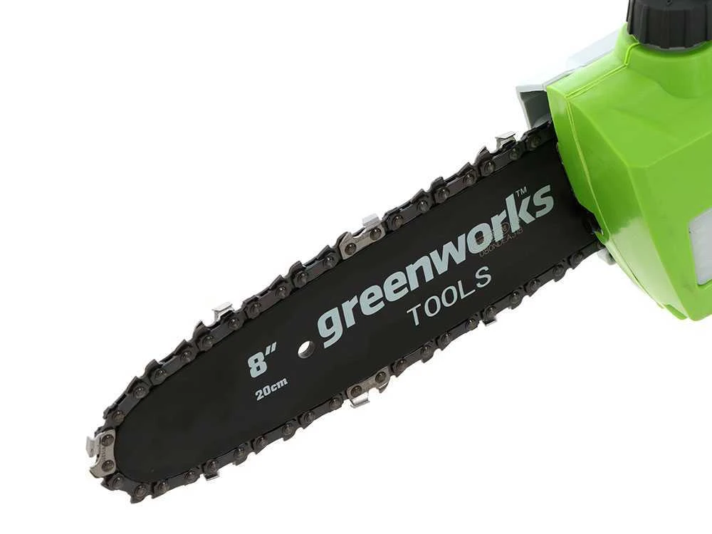Perche élagueuse électrique Fixe Greenworks GPS7220 - Scie à Chaîne 3 Perche élagueuse électrique Fixe Greenworks GPS7220 - Scie à Chaîne – Image 3