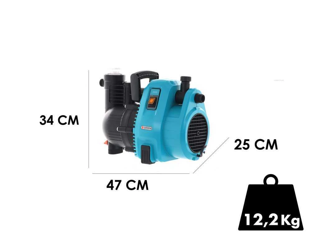 Pompe De Jardin Gardena 4000/5 - 1100W- Pour Eaux Claires - 4,5 Bars 2 Pompe De Jardin Gardena 4000/5 - 1100W- Pour Eaux Claires - 4,5 Bars – Image 2