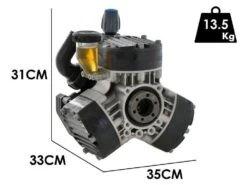 Pompe De Pulvéristation à Tracteur Comet MP55 AENP - Version Pour Acides Et Produits Chimiques
