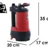 Pompe Immergée Pour Citerne Einhell GE-PP 5555 RB-A - Corps En Plastique - 5500l/h