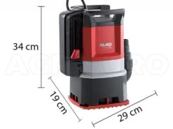 Pompe Submersible électrique Eaux Claires Et Chargées AL-KO TWIN 14000 Premium - 950W -Entretien Du Jardin pompe submersible lectrique eaux claires et charges al ko twin 14000 premium 950w pompe lectrique submersible al ko twin 14000 premium 15300 0 1547133374 Misure lungo