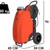 Pulvérisateur à Batterie 45L Trolley Ausonia