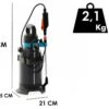 Pulvérisateur Gardena Easypump 5 Lt. 11136-20 - Batterie 5 V - 2,6 Ah