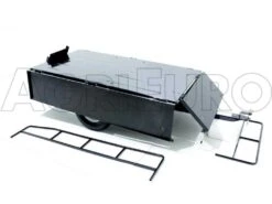 Remorque Basculante Tractée MAXI En Acier Pour Tondeuse Autoportée - Parois Démontables -Entretien Du Jardin remorque basculante tracte maxi en acier pour tondeuse autoporte parois dmontables basculement manuel 6779 1 1422526629 IMG 8470