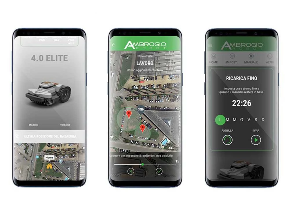 Robot Tondeuse Ambrogio L32 Deluxe - Avec Fil Périmétrique - Batterie 25,9 V Et 2,5 Ah 18 Robot Tondeuse Ambrogio L32 Deluxe - Avec Fil Périmétrique - Batterie 25,9 V Et 2,5 Ah – Image 18