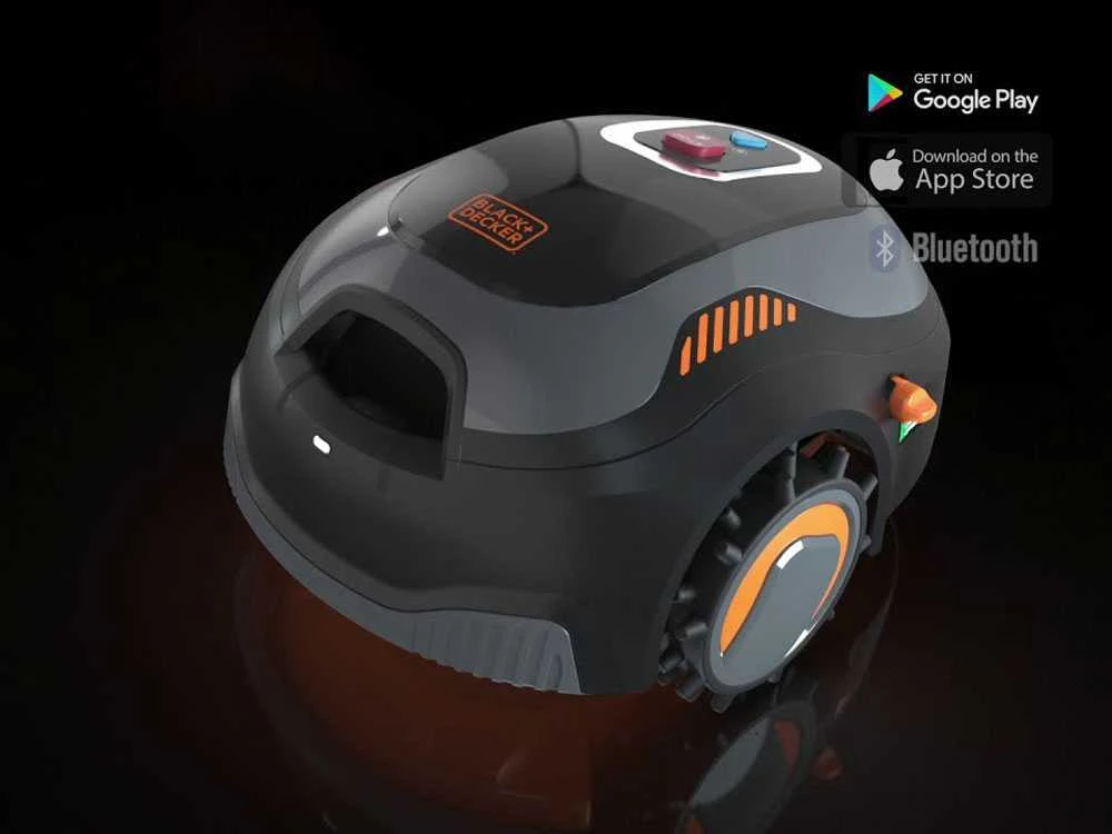 Robot Tondeuse Black & Decker BCRMW121-QW Avec Périmètre - Robot Tondeuse Avec Batterie Au Lithium 12V 17 Robot Tondeuse Black & Decker BCRMW121-QW Avec Périmètre - Robot Tondeuse Avec Batterie Au Lithium 12V – Image 17