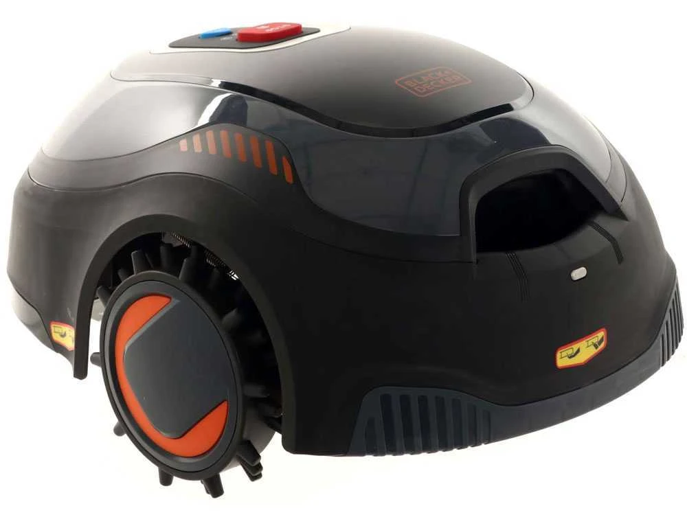 Robot Tondeuse Black & Decker BCRMW121-QW Avec Périmètre - Robot Tondeuse Avec Batterie Au Lithium 12V 7 Robot Tondeuse Black & Decker BCRMW121-QW Avec Périmètre - Robot Tondeuse Avec Batterie Au Lithium 12V – Image 7