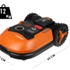 Robot Tondeuse Worx Landroid WR147E.1 Avec Périmètre - Batterie 20V Et 4Ah - L1000