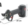 Sécateur électrique De Taille Zanon ZE 25 LIGHT - 2 BATTERIES INCLUSES - 16.8V- 2,0Ah - Ø 15-25 Mm
