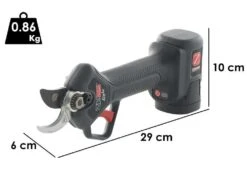 Sécateur électrique De Taille Zanon ZE 25 LIGHT - 2 BATTERIES INCLUSES - 16.8V- 2,0Ah - Ø 15-25 Mm