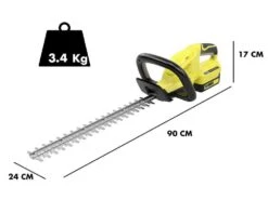 Taille-haie à Batterie Karcher HGE 18-45 - Lame De 45 Cm - 18 V