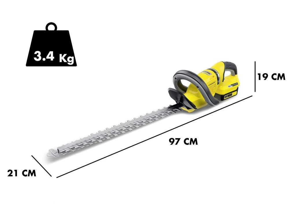 Taille-haie à Batterie Karcher HGE 18-50 - Lame 50 Cm - 18 V 1 Taille-haie à Batterie Karcher HGE 18-50 - Lame 50 Cm - 18 V