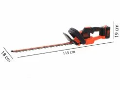 Taille-haie électrique à Batterie Black & Decker GTC18504PC-QW 18V - Batterie 4Ah - Lamier 50 Cm -Entretien Du Jardin taille haie lectrique batterie black decker gtc18504pc qw 18v batterie 4ah lamier 50 cm taille haie batterie black decker gtc18504pc qw con lame de 50 cm 17386 5 1562315569 IMG 9986