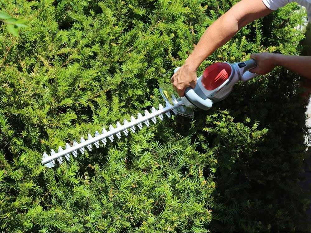 Taille-haie électrique IKRA IHS 600 - Puissance 50V - 600 W Avec Lamier De 55 Cm 5 Taille-haie électrique IKRA IHS 600 - Puissance 50V - 600 W Avec Lamier De 55 Cm – Image 5