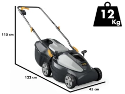 Tondeuse à Gazon électrique Sur Batterie Alpina AL1 3420 Li - Tondeuse Avec Bac De Ramassage