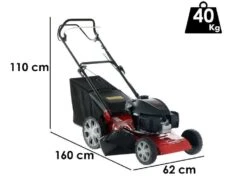 Tondeuse à Gazon Marina Systems GALAXI GX 52 SH - Moteur Honda GCVx 200 - Lame De 52 Cm - 4 En 1